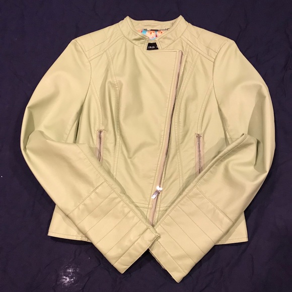 Black Rivet faux leather jacket - Picture 1 of 4